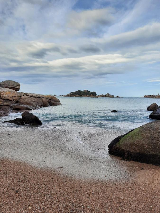 Appartement Plage De Trestraou 45M2 Perros-Guirec Eksteriør billede