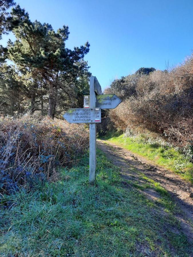 Appartement Plage De Trestraou 45M2 Perros-Guirec Eksteriør billede