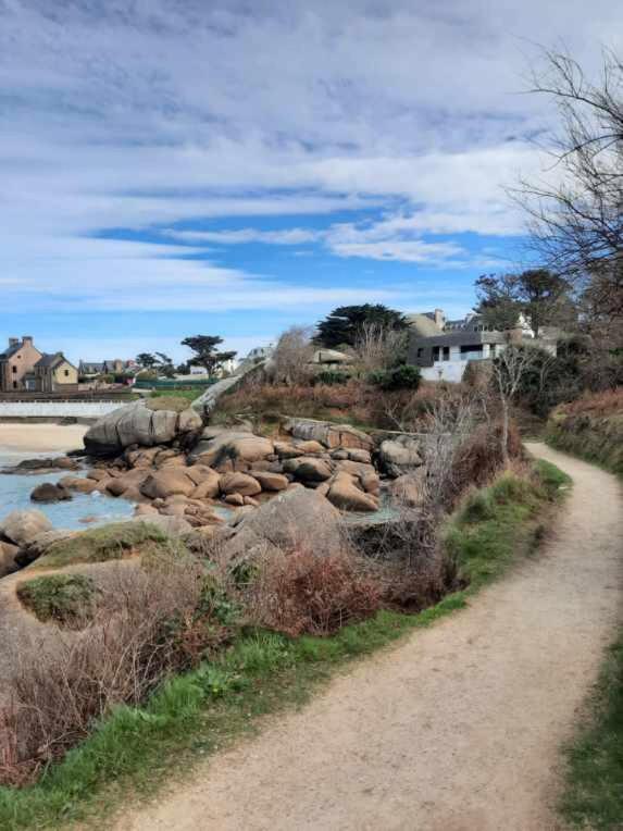 Appartement Plage De Trestraou 45M2 Perros-Guirec Eksteriør billede